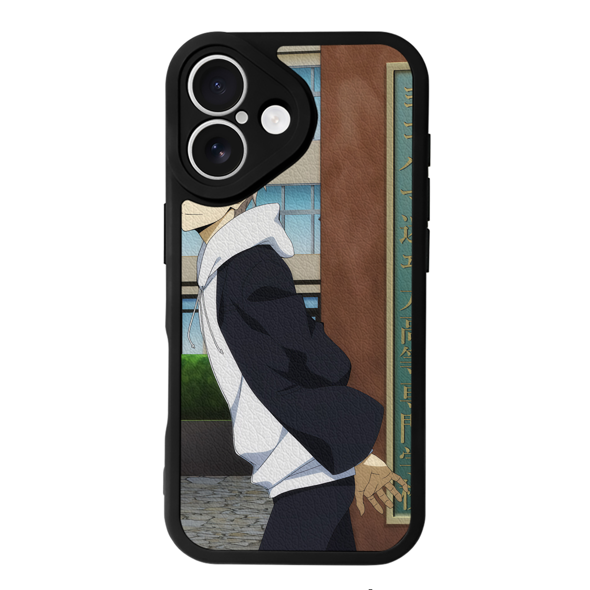 （画像用） 文豪ストレイドッグス Bungo Stray Dogs 【iPhone 16シリーズ対応】シリコンスマホケース（レザー調） 材質：シリコン